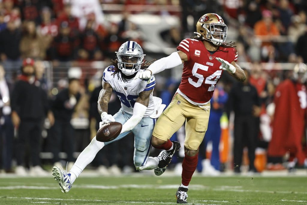 Dallas Cowboys against San Fransisco 49ers in divisional playoff