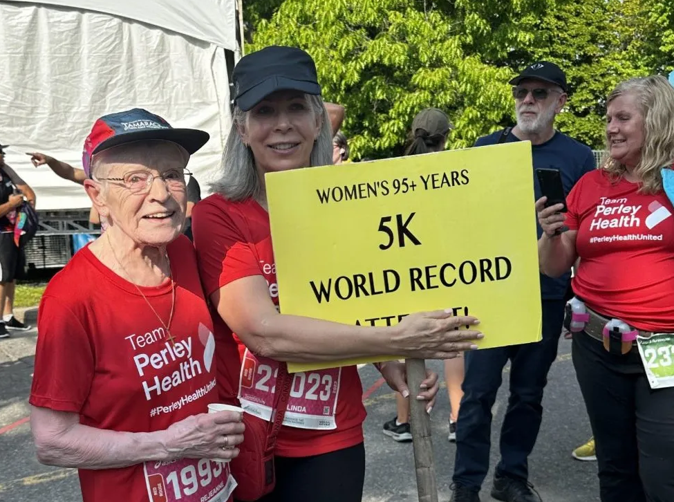 96-Year-Old Woman Sets World Record in 5K for Age Group at Ottawa Race